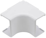Hellermann Tyton 1 3/4" White Internal Right Angle