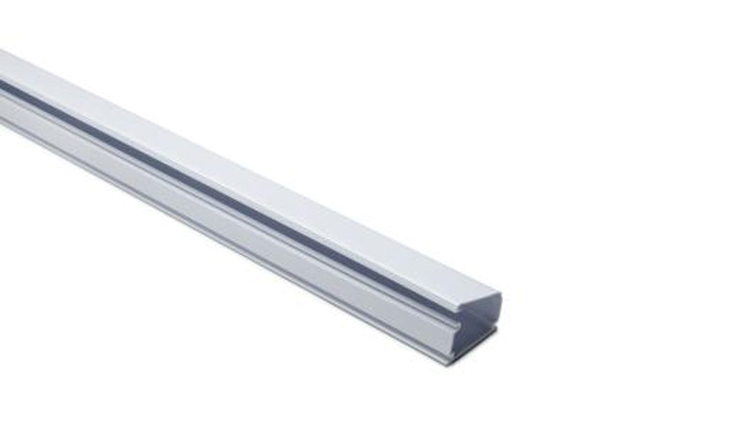 Hellermann Tyton 1 3/4" x 1" White Raceway, 6 ft