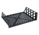 Vented Shelf, 14.75" Deep x 19" Wide, 3 Space, 50 lb capacity