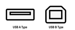 USB 2.0 Patch Cable Type A Male to B Male: 10 ft