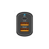 USB DC Quick Charger, PD/Smart 2.4A