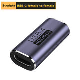 USB 4 Type C Female to Female Coupler