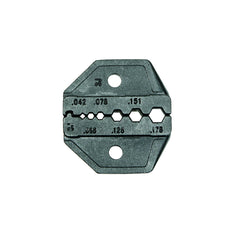 Coaxial Hex-Crimp Die Set: RG174/179/Belden 8218 and Fiber Optic