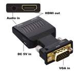 VGA Video & Audio to HDMI Digital to Analog Converter