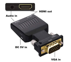 VGA Video & Audio to HDMI Digital to Analog Converter