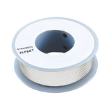White 26 Gauge Stranded Wire, 25' Spool