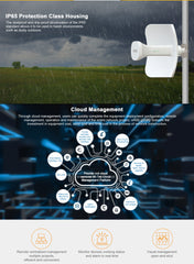 outdoor 4g network antenna ip65 housing