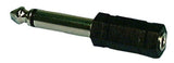 Adaptor: 3.5mm Mono Jack to 1/4" Mono Plug - We-Supply