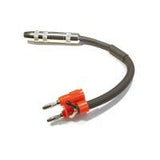 Adaptor Cable: 1/4" Female to Dual Banana Male, 6" - We-Supply