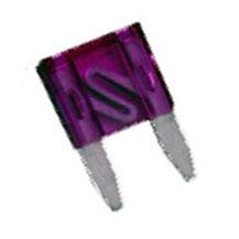 ATM Type Fast Acting Automotive Fuse, 3 Amp, Violet, 5 pack - We-Supply
