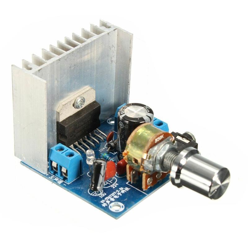 Audio Amplifier, 15Wx2 Ouput, For Audio Projects - We-Supply