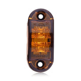 Automotive LED Side Marker, Amber, 12V - We-Supply
