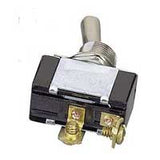 Bat Handle Toggle Switch (Momentary On)/Off SPST 20A-125V Screw Lug - We-Supply