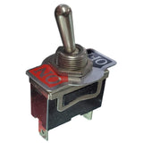 Bat Handle Toggle Switch, On/Off SPST .250" Quick Connect - We-Supply