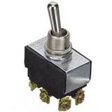 Bat Handle Toggle Switch On/Off/(Momentary On) DPDT 20A-125V Screw - We-Supply