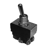 Bat Handle Toggle Switch (On)/Off/(On) SPDT 20A-125V .250" Quick Connect - We-Supply