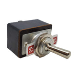Bat Handle Toggle Switch, On/On 5A-125VAC - We-Supply