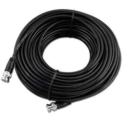 Black RG58 100' Cable w/ Molded BNC Type Connectors - We-Supply