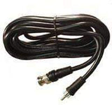 Black RG59 12' Adaptor Cable BNC To RCA