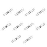 Butt Connectors, Solder Ring Style, White, 24-26AWG, 10pcs