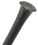 Clean-cut Expandable Sleeving, Black, 1/2" - We-Supply
