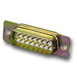 Computer D-Sub: Male Solder Type 15 Pin