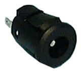 DC Jack, 2.5MM x 5.5MM, Snap-in Mount, Plastic Housing - We-Supply
