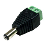 DC Plug, 2.1 x 5.5mm to Screw Terminals