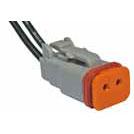 Deutsch 2-Way Plug with Female Contacts