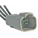 Deutsch 4-Way Plug with Male Contacts
