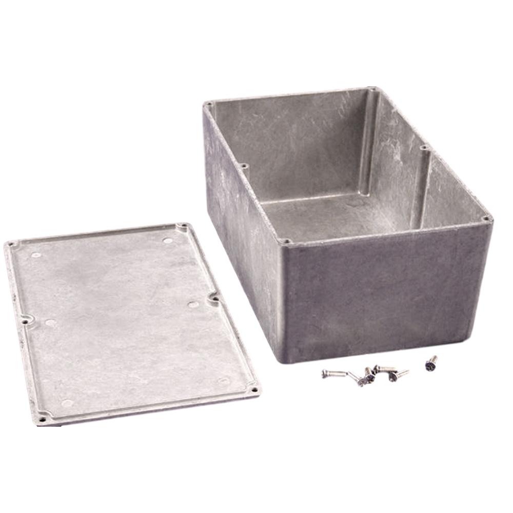 Die-Cast Aluminum Chassis Box, 7.4" x 4.7" x 3" - We-Supply