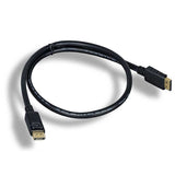 Displayport Male to Male Patch Cable, 15' - We-Supply