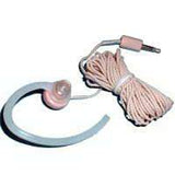 Dynamic 8 ohm Peach Earphone, 10' Cord w/ Mono 3.5mm Plug