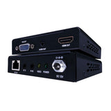 Evolution VGA/HDMI Auto-Sensing Balun Pair, Single Cat5/6