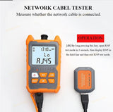 Fiber Optical Power Meter, 2mW, FC/ST/SC/RJ45 - We-Supply