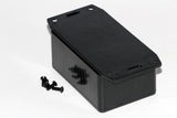 Flanged General Purpose Black Chassis Box, 3.3