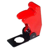 Flip Up Toggle Switch Safety Guard, Red