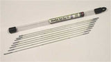 Glow Fish 5/32" Fiber Rod 12' Kit: (1) 18" B/F, and (7) 18" M/F rods - We-Supply