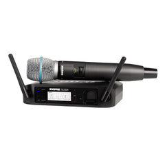 Shure UHF Wireless System: GLX  withBeta 87a Handheld Microphone