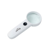 Handheld Magnifying Glass, 3.5X, LED Light