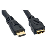 HDMI Extension Cable V1.4, Male to Female, 10 ft - We-Supply