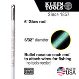 Hi-Flex Glow Rod w/Splinter Guard Coating, 6-Foot - We-Supply