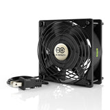 HS Muffin 120V AC Cooling Fan, 120x120x38mm - We-Supply