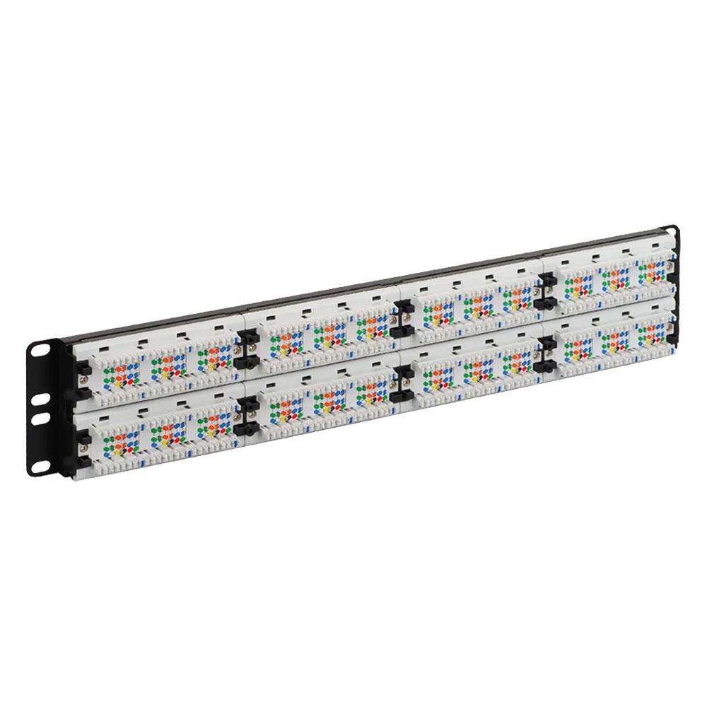 ICC CAT6 Patch Panel with 48 Ports and 2 RMS