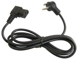 IEC Equipment Power Cord, C13 to NEMA 5-15R, 3 FT