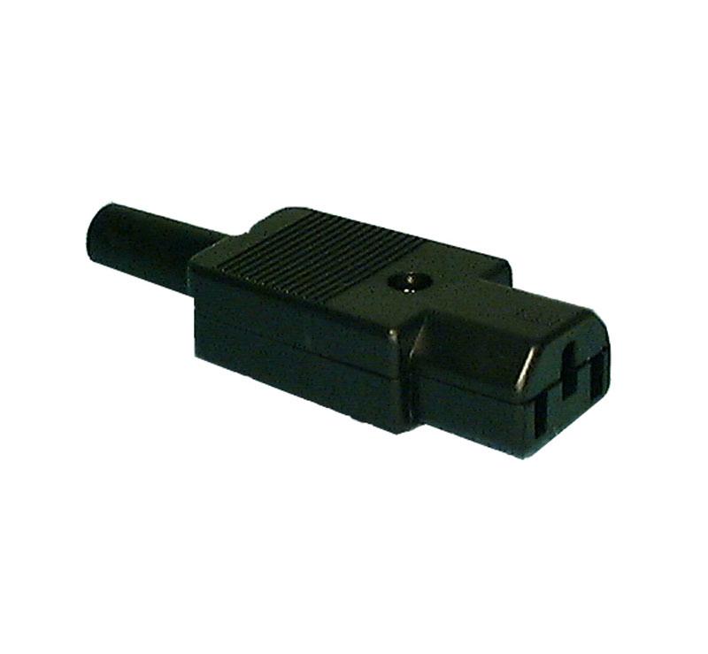 In-line IEC320 C13 Female Connector - We-Supply