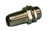 Inline F Type Coupler, Female to Female - We-Supply