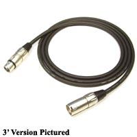 Instrument Cable: XLR Male to XLR Female, 10 ft - We-Supply