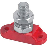 Insulated Distribution Stud, Red Single 3/8" - We-Supply
