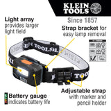 Klein Rechargeable Light Array Headlamp - We-Supply